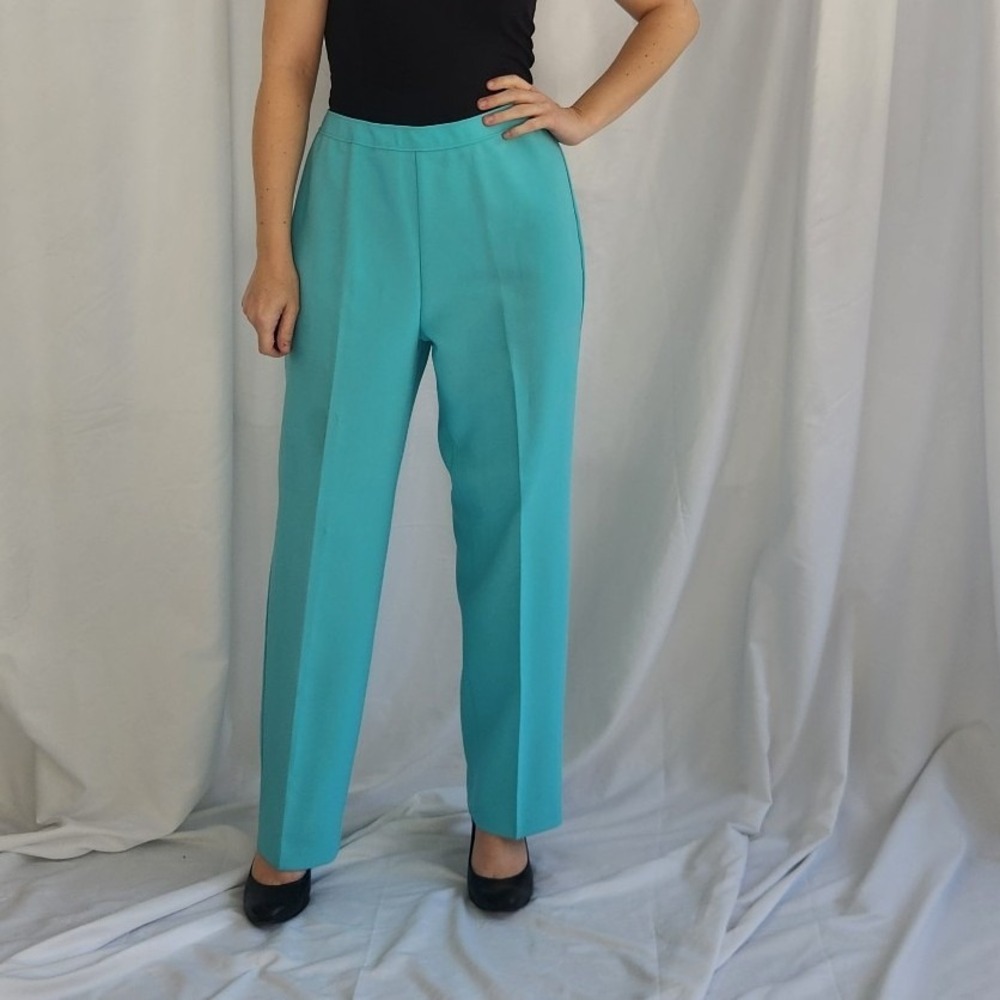 80s Aqua‎ Blue Levi's Bend Over Trousers